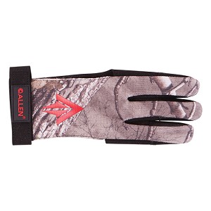 Allen Company 60535 Ambidextrous Traditional Archery Glove Small, Realtree Xtra