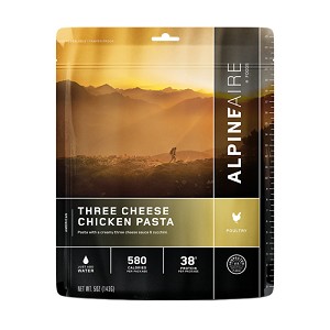 Alpine Aire Foods 60441 Three Cheese Chicken Pasta Serves 2 