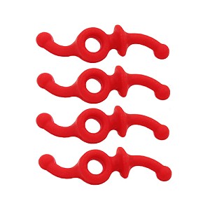 Apex Gear AG460R Apex Doubled Down String Silencer Red, 4 Pack