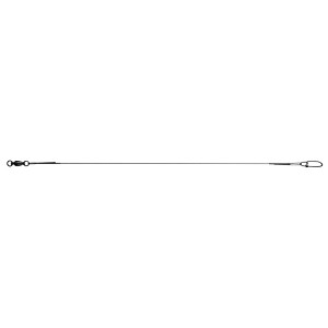 Berkley 1011664 Ball Bearing Steel-Lok Wire Wound Leader 12" Length. 0.023" Diameter, 30 lb Breaking Strength, Black