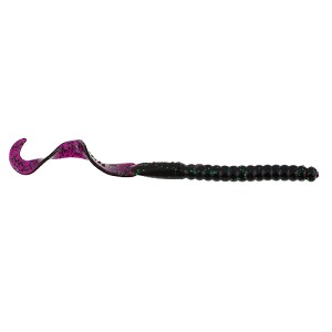 Berkley 1307487 PowerBait Power Worm Soft Bait 7" Length, June Bug, Per 13