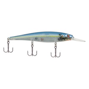 Berkley 1375277 Cutter 110+ Hard Bait 4 3/8" Length, 4'-8' Swimming Depth, 3 Hooks, Sexy Vapor, Per 1