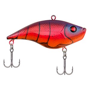 Berkley 1375348 Warpig Hard Bait 2 3/8" Length, 2 Hooks, Special Red Craw, Per 1