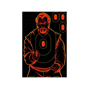 Birchwood Casey 34643 Shoot-N-C Targets: Silhouette Bad Guy 12" x 18" (Per 100)
