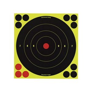 Birchwood Casey 34880 Shoot-N-C Targets: Bull's-Eye 8" (Per 500)