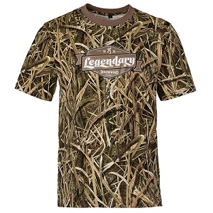 Browning 3017532501 Graphic T-Shirt, Short Sleeve Legendary, Mossy Oak Shadow Grass Blades, Small