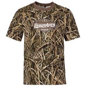 Browning 3017532503 Graphic T-Shirt, Short Sleeve Legendary, Mossy Oak Shadow Grass Blades, Large