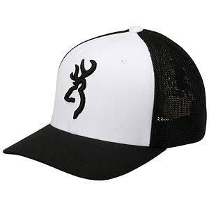 Browning 308702474 Cap Colstrip Mesh Back, White, Large/X-Large