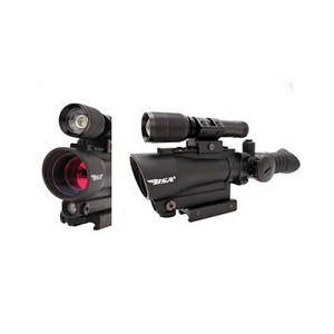 BSA Optics TW30RDLL 30mm Red Dot w/Red Laser/140 Lumen Light