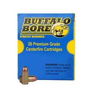 Buffalo Bore Ammunition 27D/20 380Auto+P 95 Grains, Jacketed Hollow Point JHP, (Per 20)