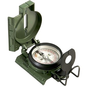 Cammenga 3HJPCS Japan Compass Tritium, Olive Drab 