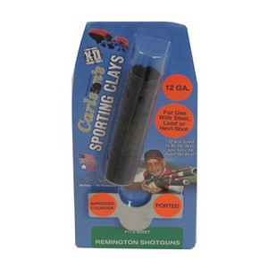 Carlsons 13391 Remington Ported Sporting Clay Choke Tube 12 Gauge, Improved Cylinder
