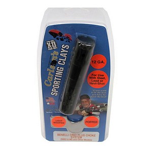 Carlsons 67033 Benelli Crio Plus Sporting Clay Choke Tube 12 Gauge, Ported, Light Modified, .710