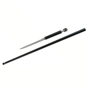 CAS Hanwei SD12720 Skull Carbon Fiber Cane with Spike 