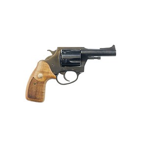 Charter Arms 34431 44 Special Bulldog Classic, Blued/Wood 3" 5 Round