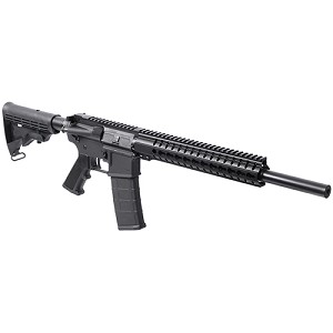 CMMG, Inc 55AACF1 Mk4 B16 Rifle 5.56mm, 16" Barrel, 30 Rounds, BN, Black 