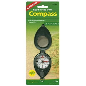 Coghlans 0448 Compass with LED Light
