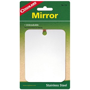 Coghlans 714 Stainless Steel Mirror 