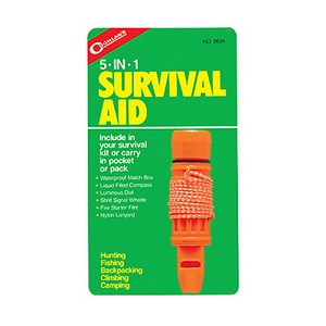 Coghlans 8634 Survival Aid Kit 5-in-1 