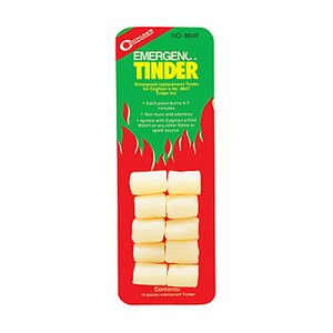 Coghlans 8649 Emergency Tinder Replacement 10 Pack 