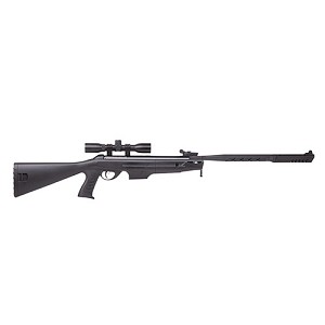 Crosman CDH22TDNS-SX Diamondback Air Rifle .22 Caliber Nitro Piston Elite Powered Break Barrel, Black