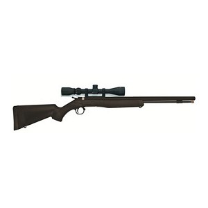 CVA PR2110SC Wolf .50 Caliber Muzzleloader Blued/Black, with KonuShot 3-9x32mm Scope