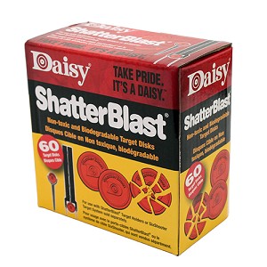 Daisy 990873-406 Targets Shatterblast, Per 60