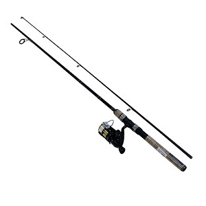 Daiwa DSK20-B/F602ML-8C D-Shock Freshwater Spinning Combo 2000 Reel Size, 6' Length, 2 Piece Rod, 4-10 Line Rate, Medium/Light Power