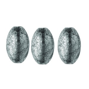 Eagle Claw 02050-007 Egg Sinker Size 3/4 oz (Per 3)