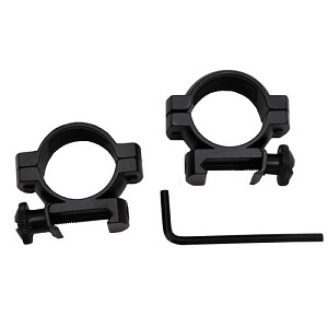 Excalibur 2007 1" Weaver Scope Rings for 7/8" Dovetail 
