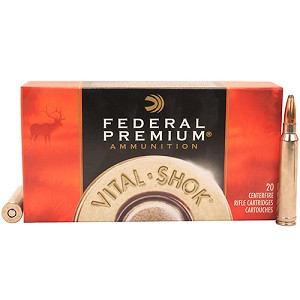 Federal Cartridge P300WD2 300 Winchester Magnum Premium Vital-Shok, 180 Grains, Nosler Partition, Per 20