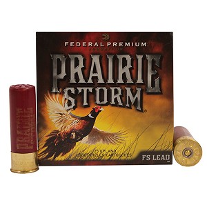 Federal Cartridge PF129FS5 12 Gauge Prairie Storm, 3", 1 5/8 oz, #5 Lead Shot, Per 25