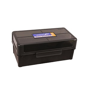 Frankford Arsenal 1083795 Hinge Top Ammunition Box .460 to .500 Calibers, Holds 50 Rounds
