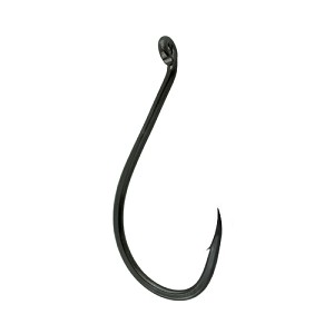 Gamakatsu 02418-100 Octopus Hook Size 8/0, NS Black, Per 100