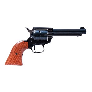 Heritage RR22999MB4 Rough Rider Small Bore Revolver .22 Combo, 4 3/4" Barrel, 9 Rounds, Open Fixed Sight, CocoBolo Grip, Blue Finish