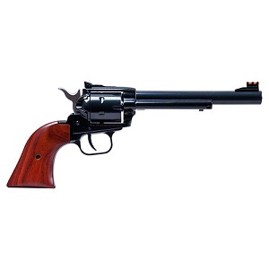 Heritage RR22MB6AS Rough Rider Small Bore Revolver .22 Combo, 6 1/2" Barrel, 6 Rounds, Open Sight, CocoBolo Grip, Blue Finish