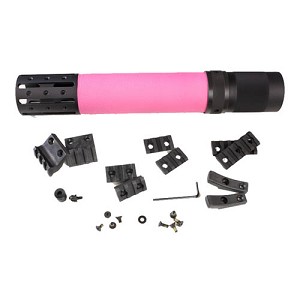 Hogue 15774 AR15 Rifle Long Free Float Forend w/Accessory OM Pink