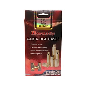 Hornady 8617 Unprimed Brass .223 Winchester Super Short Magnum (WSSM), Per 50