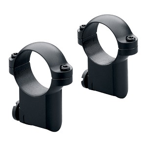 Leupold 49952 Ruger M77 Ring Mounts 1" High Matte Black