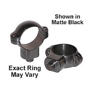 Leupold 49970 Quick Release 1" Rings Low Black