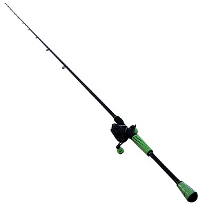 Lews Fishing MH2SHL70MH Mach II Baitcast Combo 7.5:1 Gear Ratio, 7' Length, 1pc Rod, Medium/Heavy Power, Left Hand
