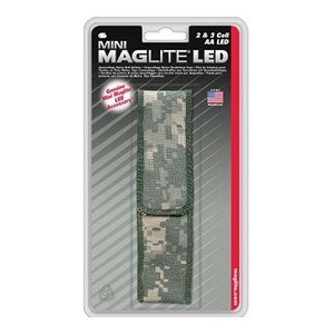 Maglite AP2X106 Holster LED Nylon Full Flap, Universal Camo Pattern
