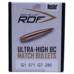 Nosler 53410 Nosler RDF 6mm, 105 Grain, Jacketed Hollow Point, Per 100