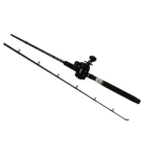 Okuma CP-LT-762M-20DXT Great Lakes Trolling Combo 20DXT, 2BB Bearings, 7'6" Length, 2 Piece Rod, Medium Action
