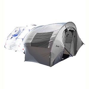 PahaQue STTAB-S TAB Trailer Side Tent for NuCamp, Little Guy, Dutchman Regular TAB Trailers Silver