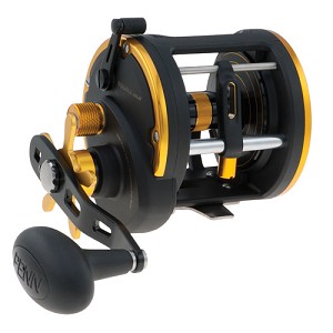PENN 1292943 Squall Levelwind Conventional Reel 30, 4.9:1 Gear Ratio, 35" Line Retrieve, 20 lb Max Drag, 3 Bearings, Right Hand