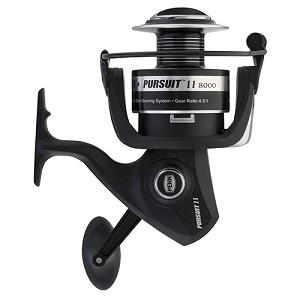 PENN 1292984 Pursuit II Spinning Combo 8000, 4.3: Gear Ratio, 7' Length, 1 Piece Rod, 15-30 lb Line Rate, Heavy Power