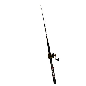PENN 1338235 Squall Star Drag Combo, 6.0:1 Gear Ratio, 7' 1 Piece Rod, 15-25 lb Max Drag 