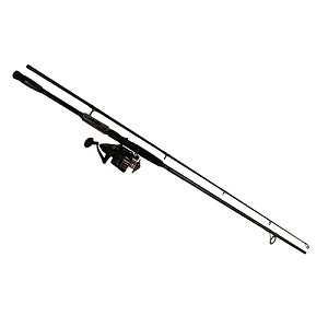 PENN 1366253 Fierce II Spinning Combo 6000, 5.6:1 Gear Ratio, 9' 2pc Rod 15-30lb Line Rate, Medium/Heavy Power, RH/LH