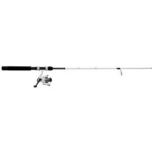 Shakespeare 1366968 Ugly Stik Crappie Spinning Combo 25, 2 Bearings, 7' Length, 2 Piece Rod, Light Power, Ambidextrous